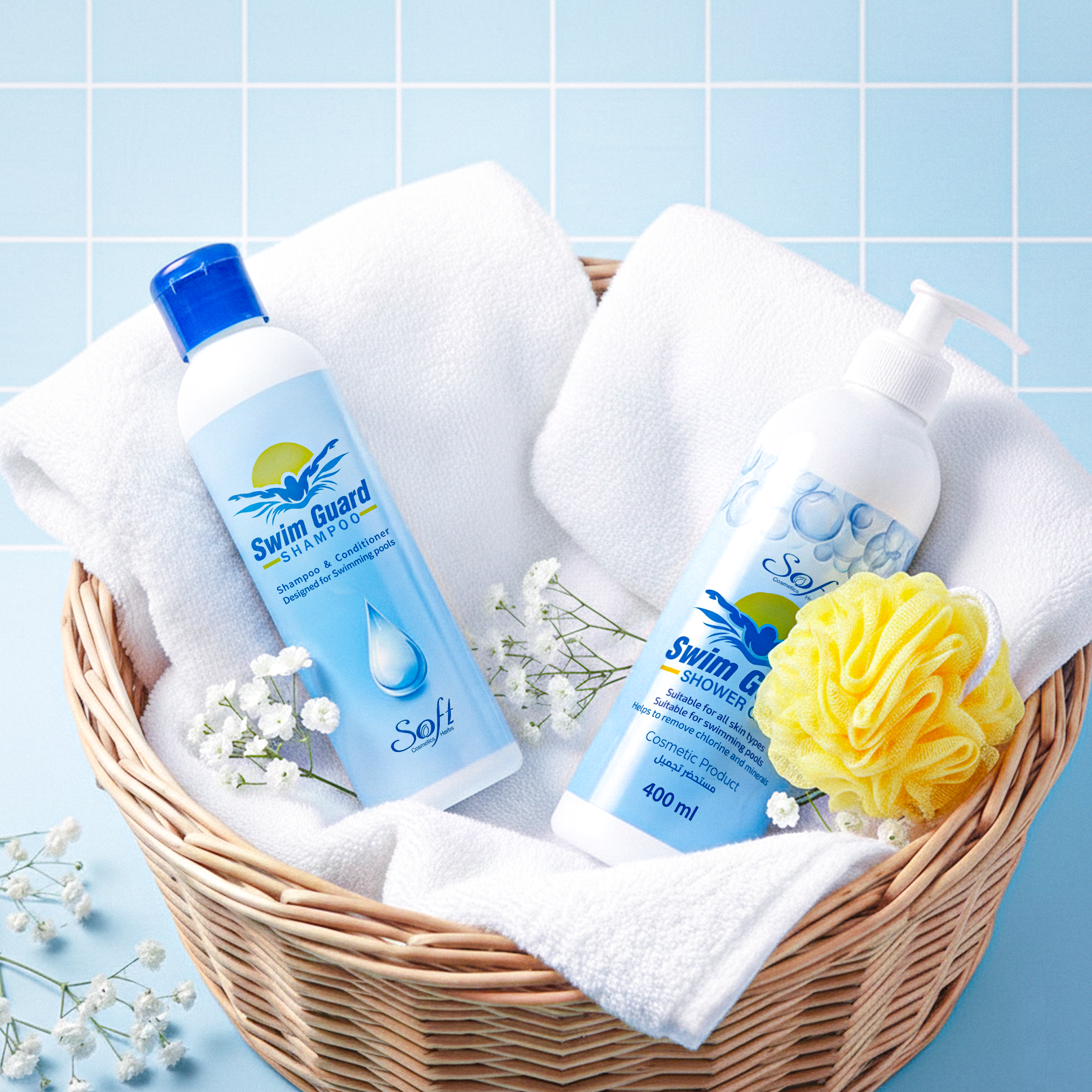 1 Swim Guard Shampoo + 1 Swim Guard Shower Gel