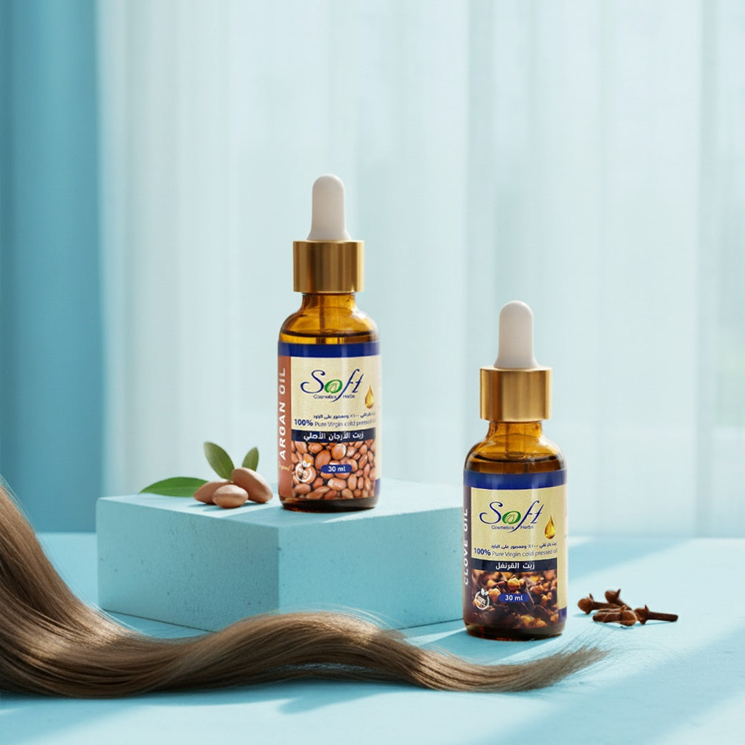 مجموعة العلاج الطبيعي للشعر ووقف التساقط 